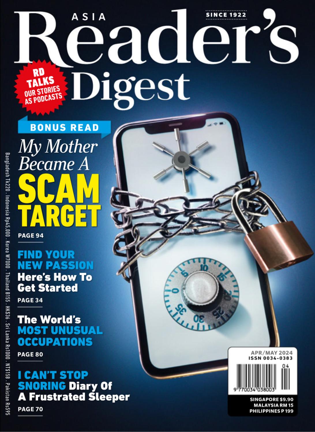 Reader's Digest Asia – April-May 2024