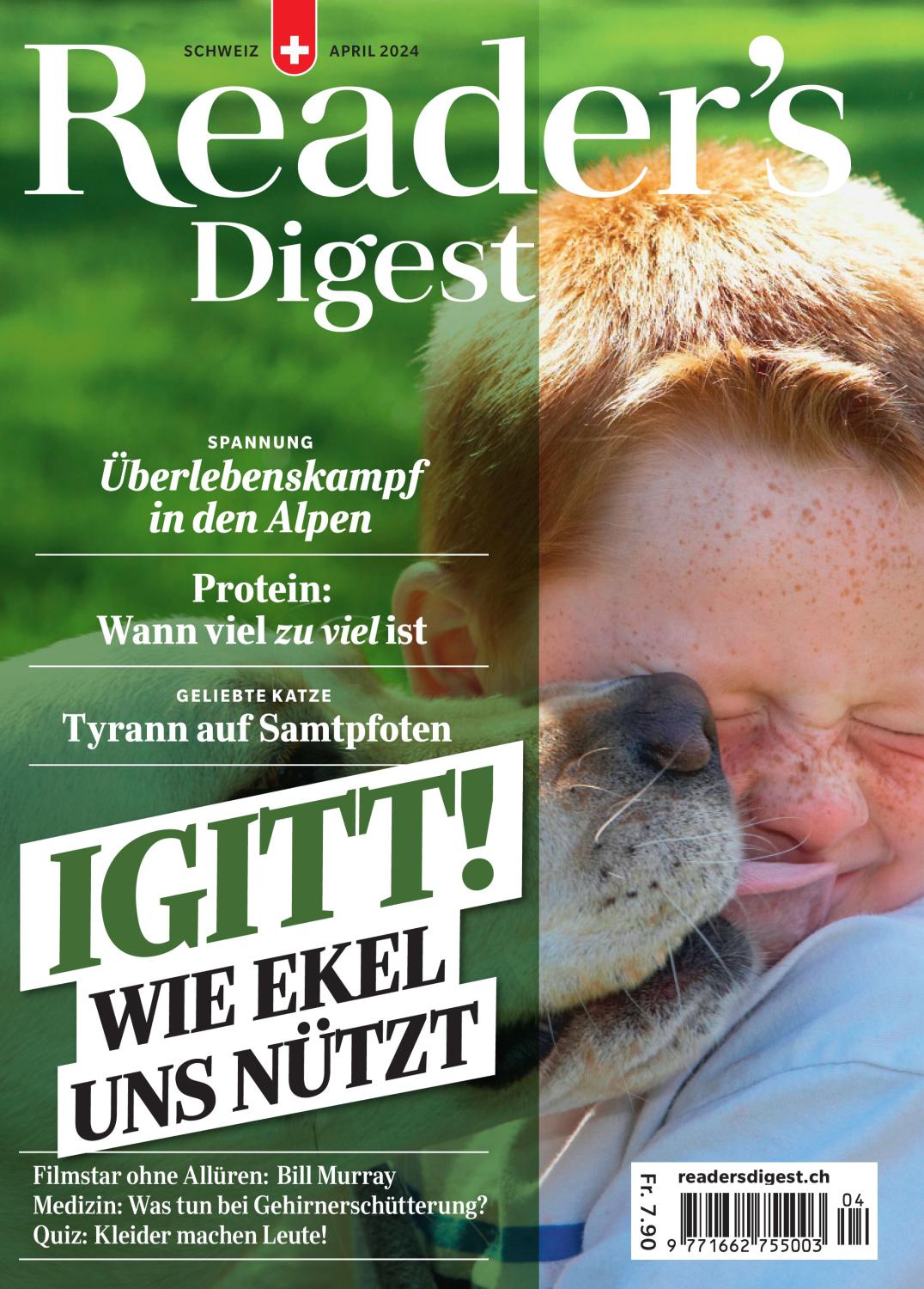 Reader's Digest Schweiz – April 2024