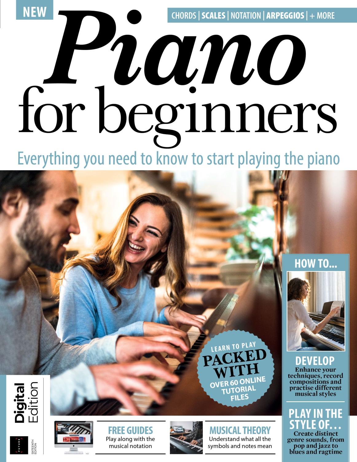 Piano For Beginners – 16th Edition – October 2023