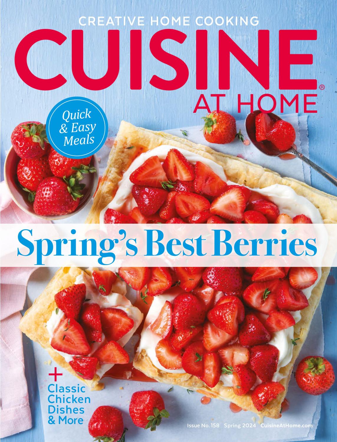 Cuisine at Home – Spring 2024