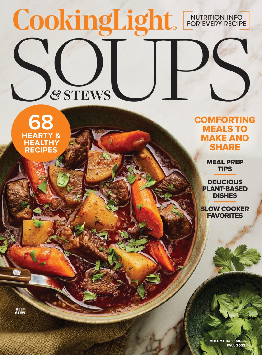 Cooking Light – Cooking Light Soups & Stews-Fall 2023