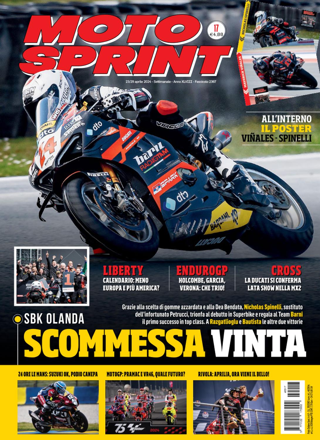 Moto Sprint N.17 – 23 Aprile 2024