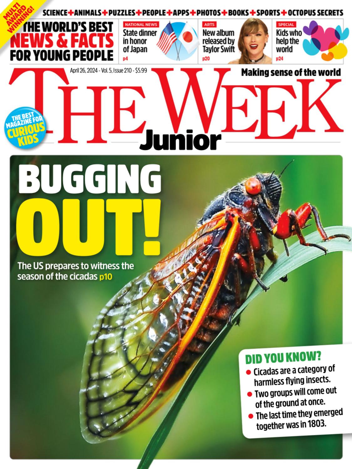 The Week Junior USA – Issue 210 – April 26, 2024