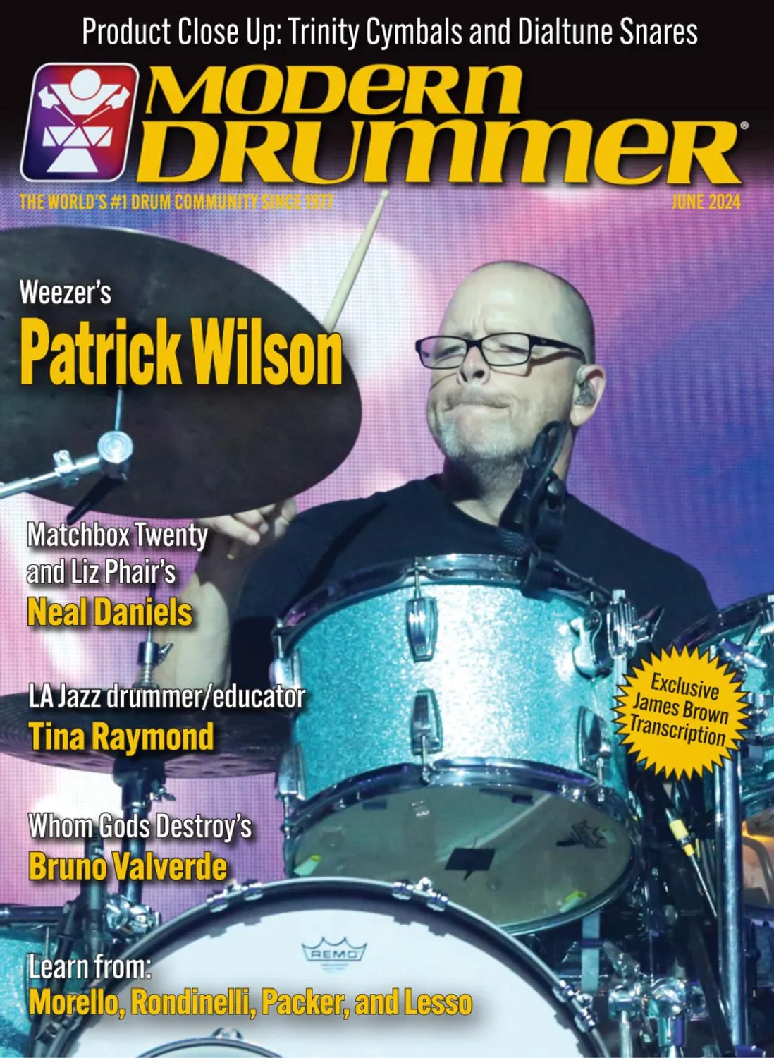 Modern Drummer Magazine – June 2024